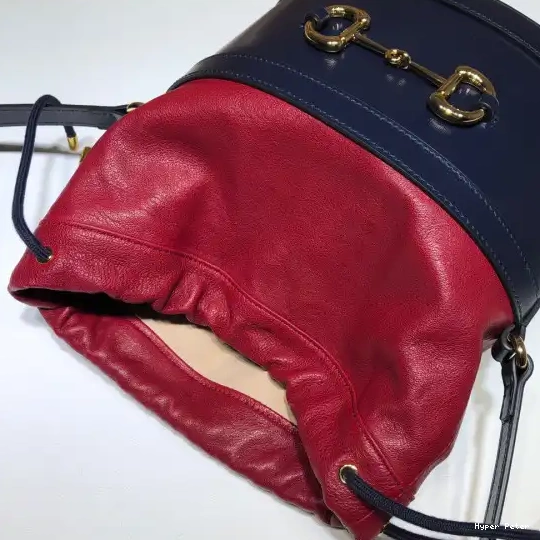 Hyper Peter Horsebit GUCCI 1955 bag bucket 0607